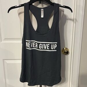 GURU Active Motivational - 'Never Give Up' ‘#Relentless’ Tank Top